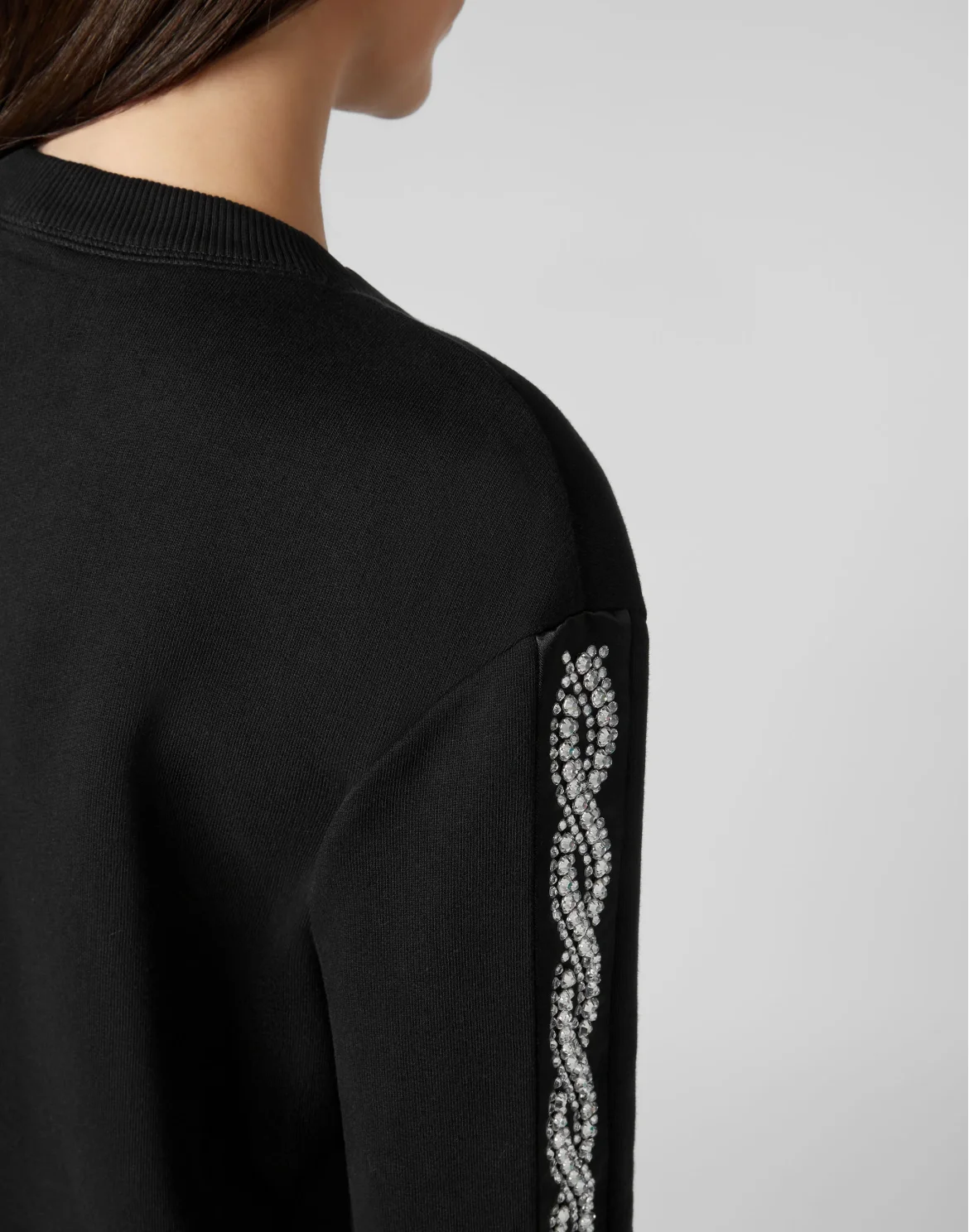 Hoodie sweatshirt Crystal, цвет: Черный
