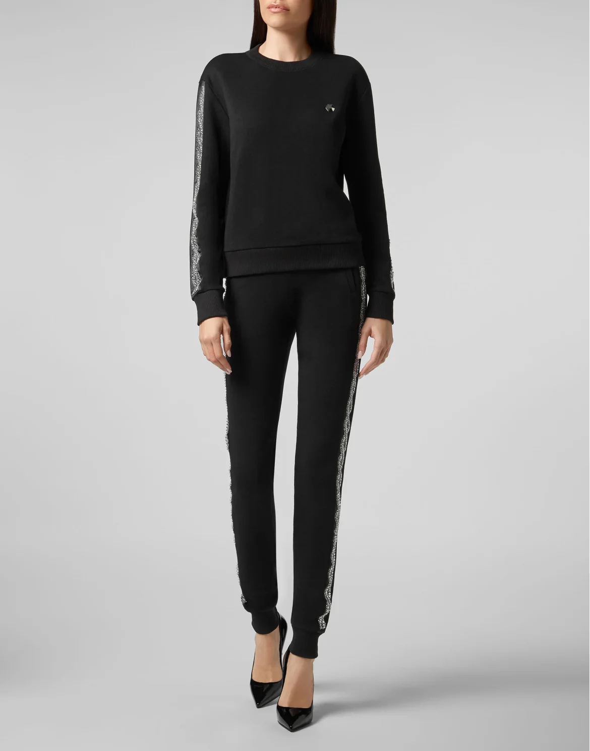 Hoodie sweatshirt Crystal, цвет: Черный