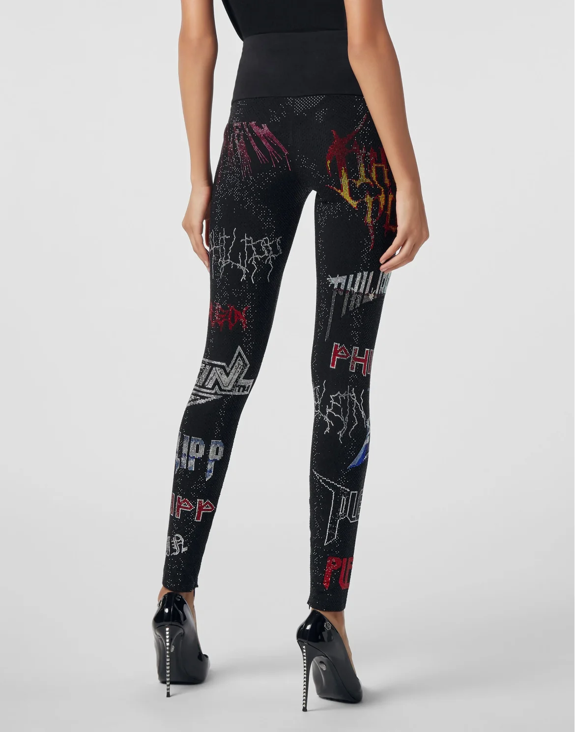 Jogging Leggings Rock PP, цвет: Черный