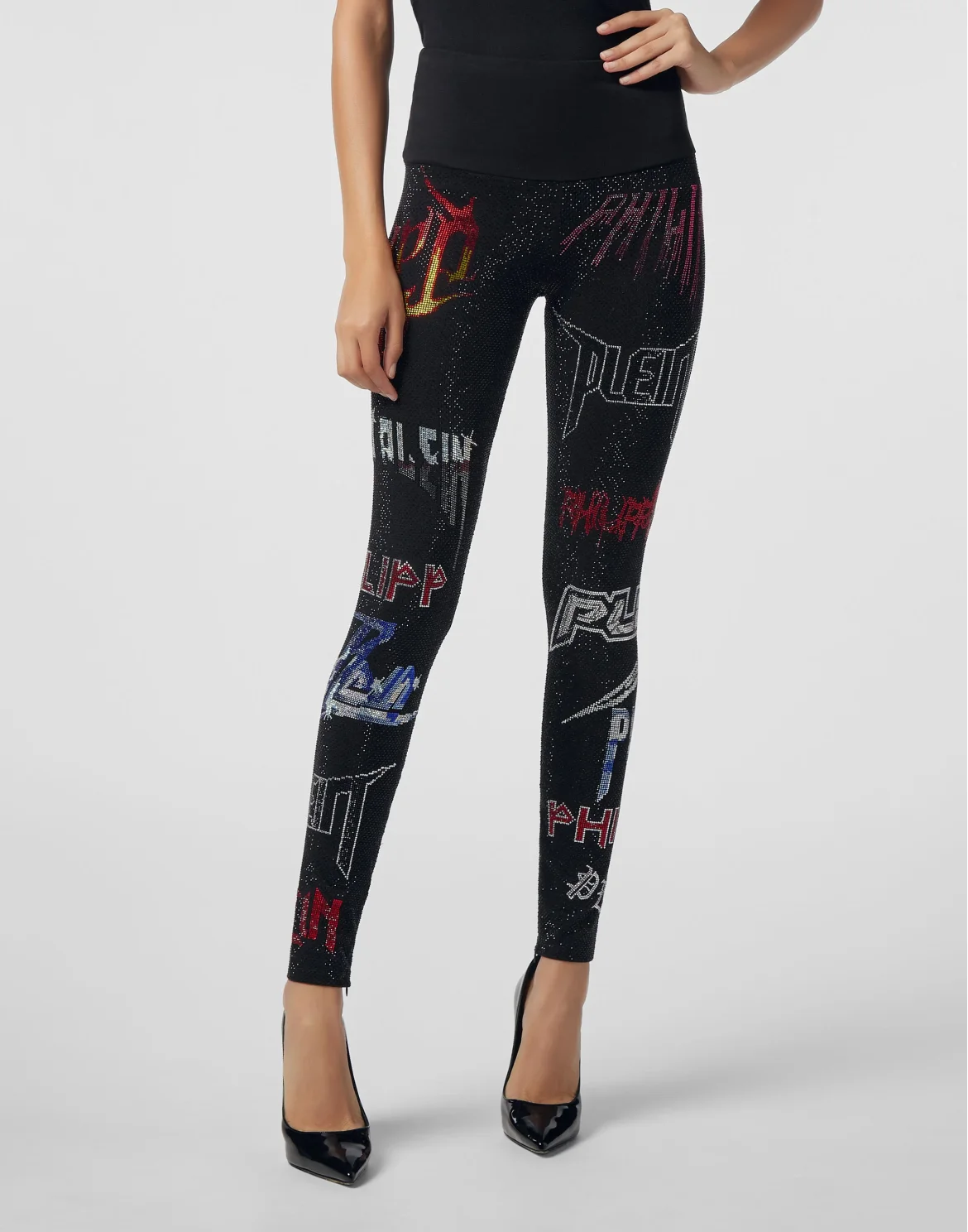 Jogging Leggings Rock PP, цвет: Черный