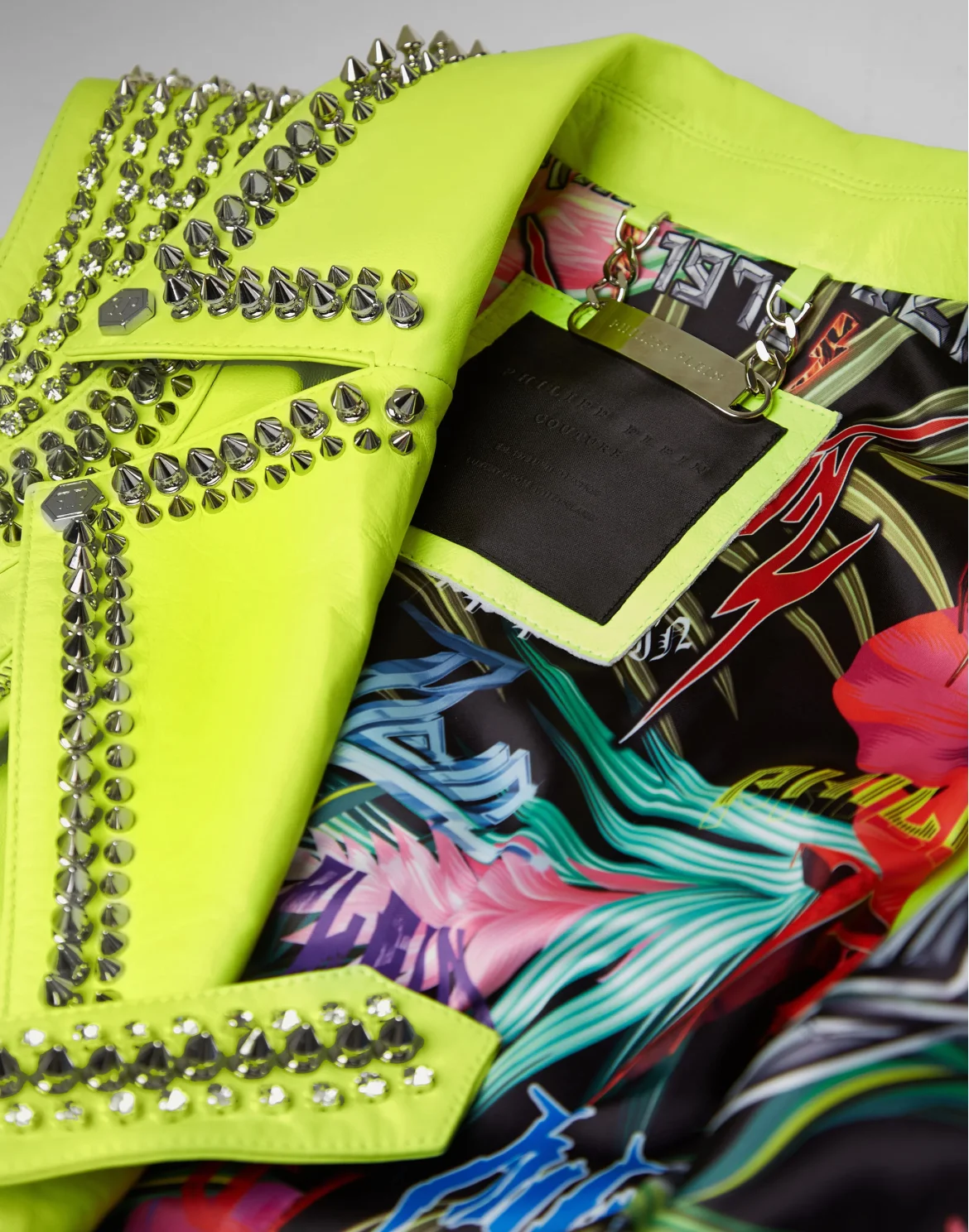 Leather Vest Short Studs, цвет: Желтый