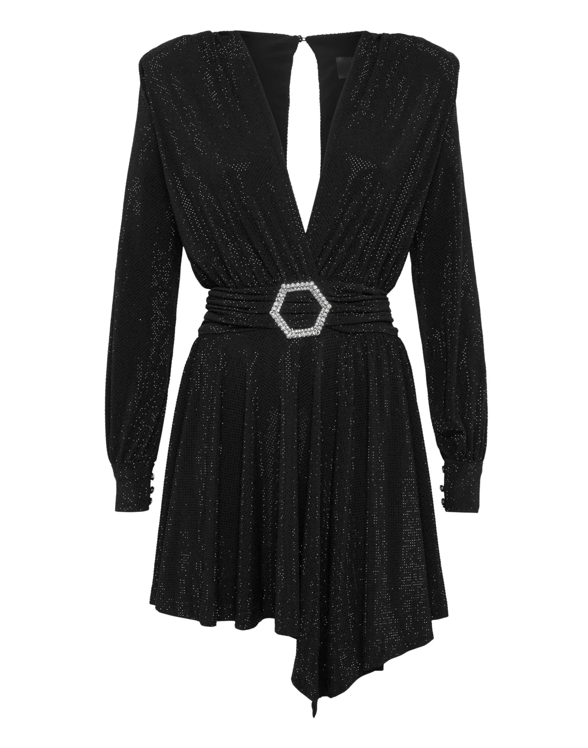 Short Dress Crystal, цвет: Черный