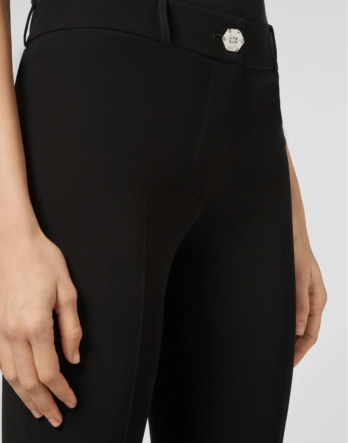 Flare Trousers Elegant, цвет: Черный