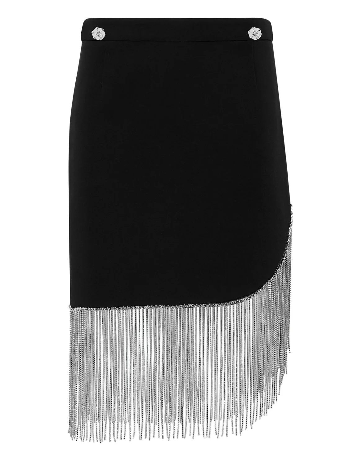 Short Skirt Fringe, цвет: Черный