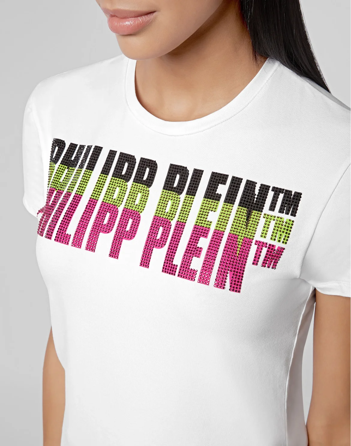 T-shirt Round Neck SS Philipp Plein TM, цвет: Белый