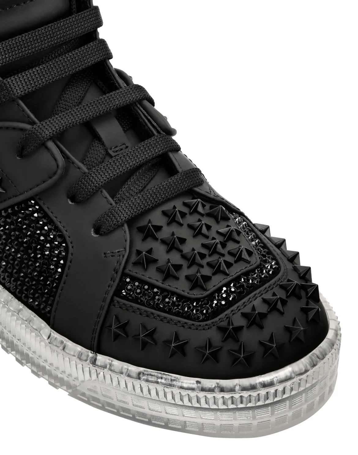 Hi-Top Sneakers Stars, цвет: Черный