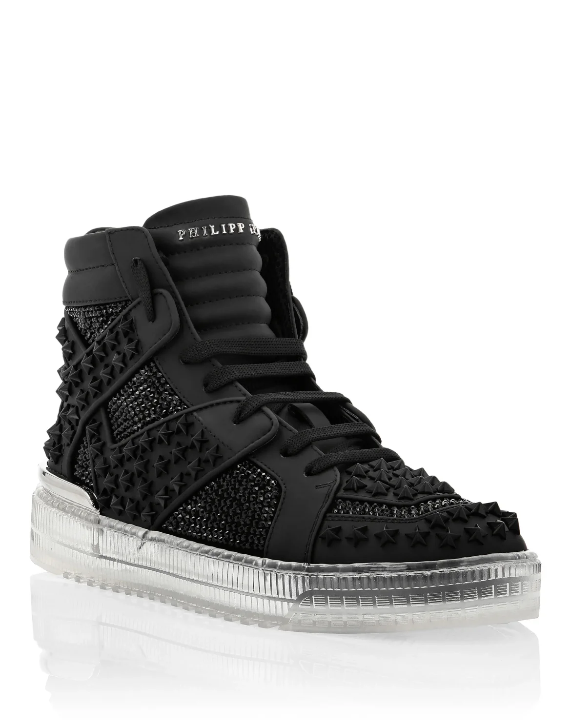 Hi-Top Sneakers Stars, цвет: Черный