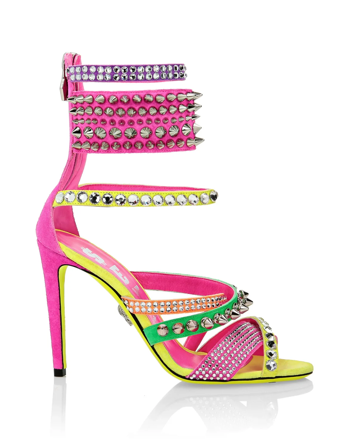 Sandals High Heels, цвет: Мультиколор