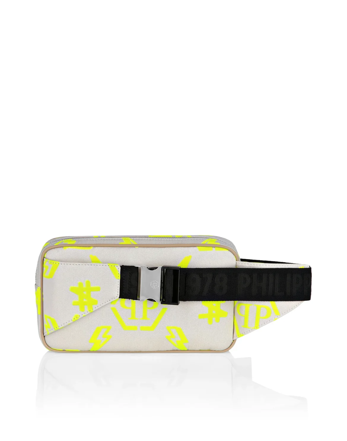 Nylon Fenny Pack Iconic Plein, цвет: Желтый