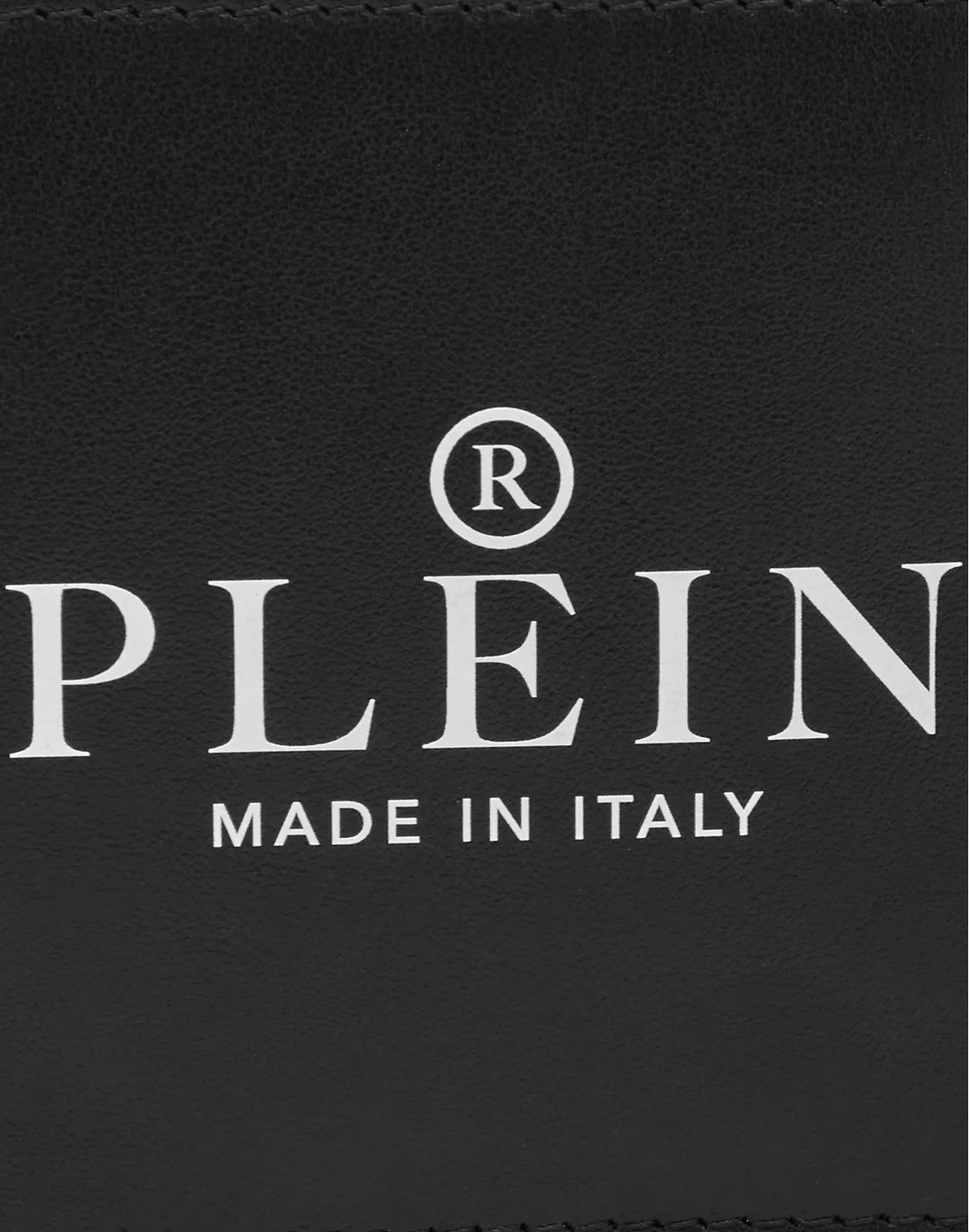 French wallet Iconic Plein, цвет: Черный