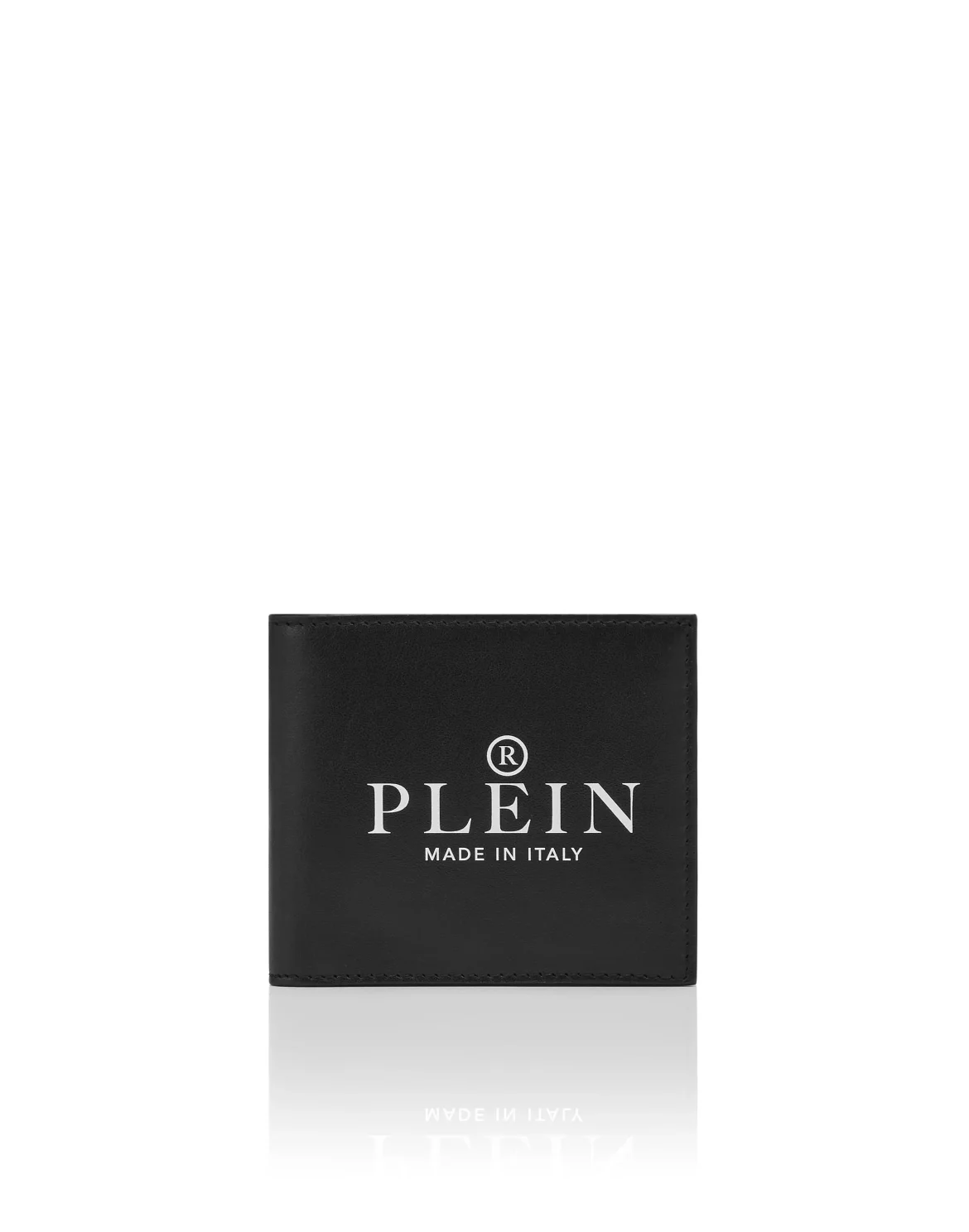 French wallet Iconic Plein, цвет: Черный