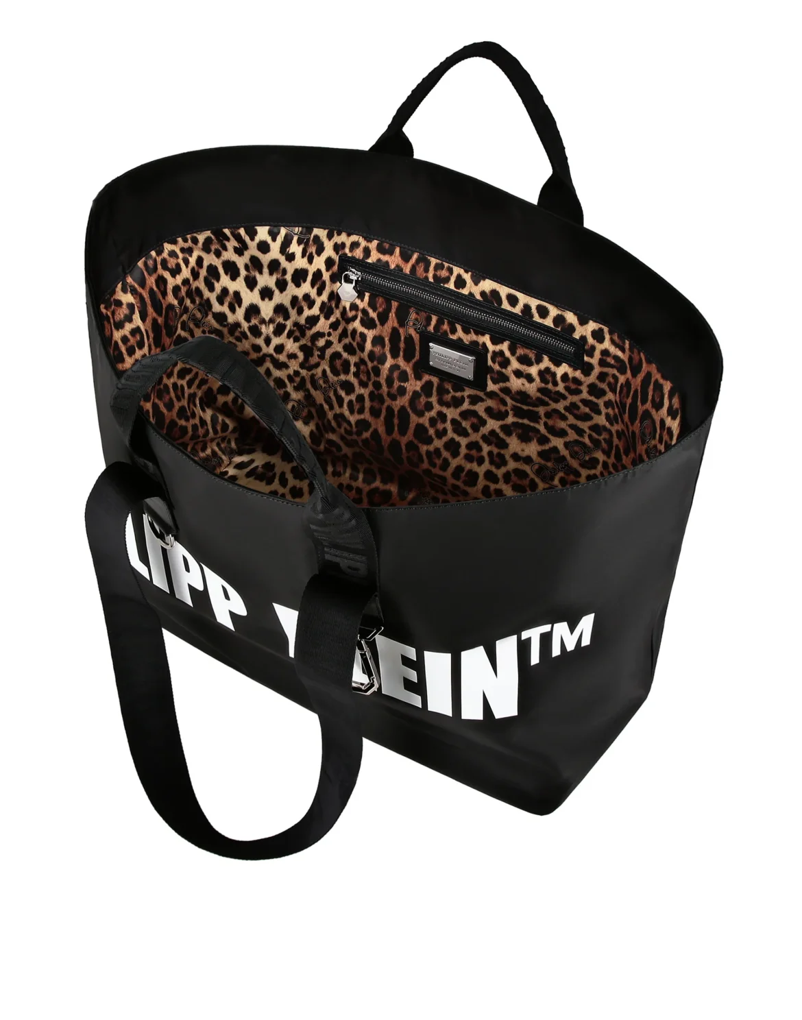 Nylon Tote Bag Philipp Plein TM, цвет: Черный