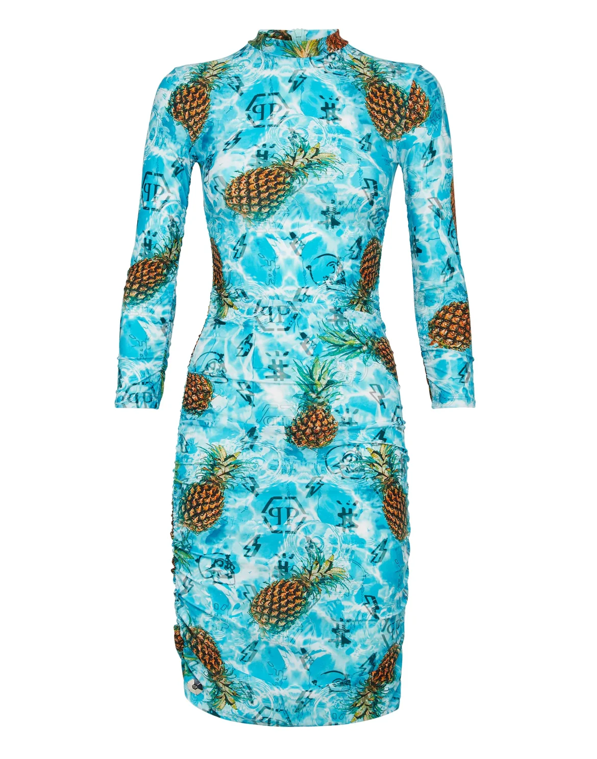 Short Dress LS Pineapple Skies, цвет: Мультиколор
