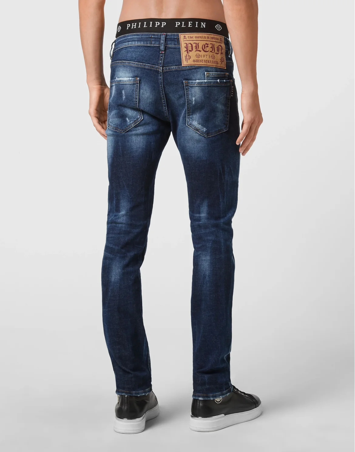 Denim Trousers Super Straight Cut, цвет: Синий