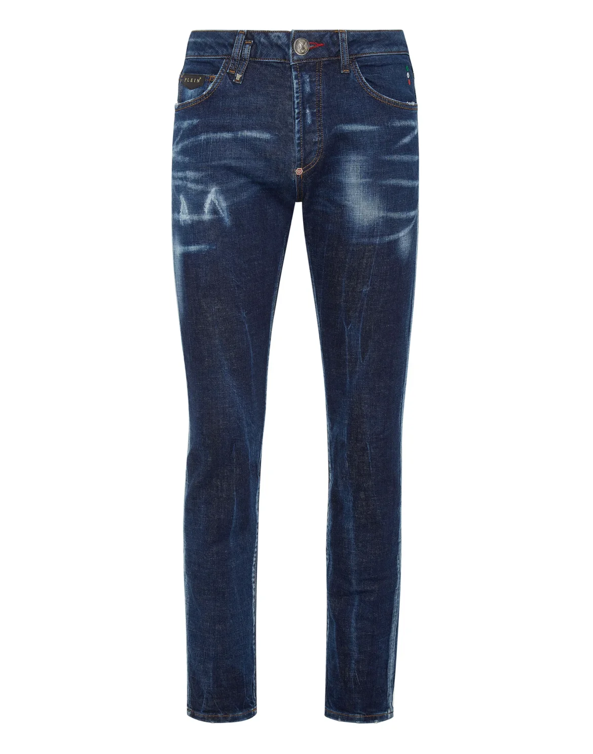 Denim Trousers Super Straight Cut, цвет: Синий