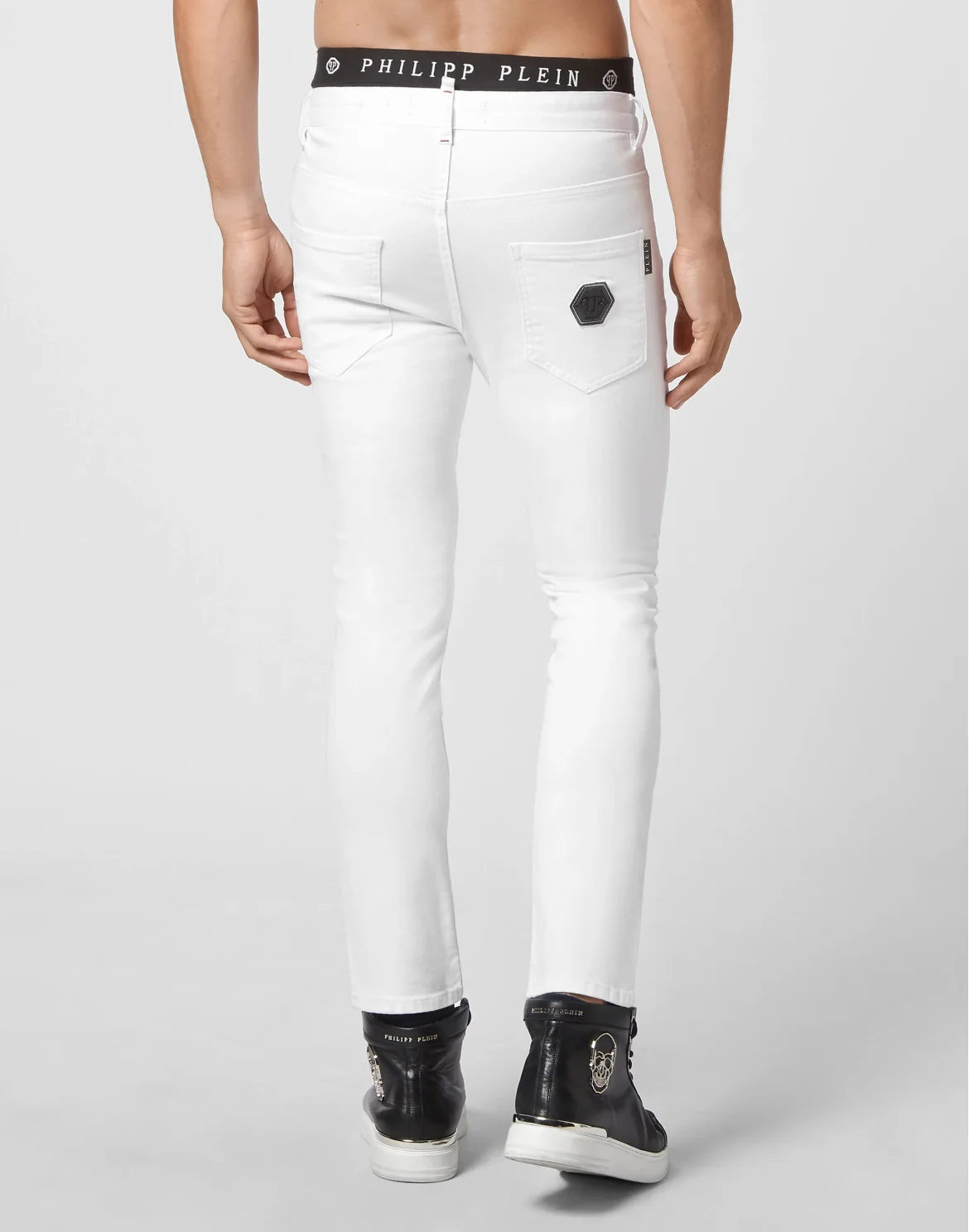 Denim Trousers Skinny, цвет: Белый
