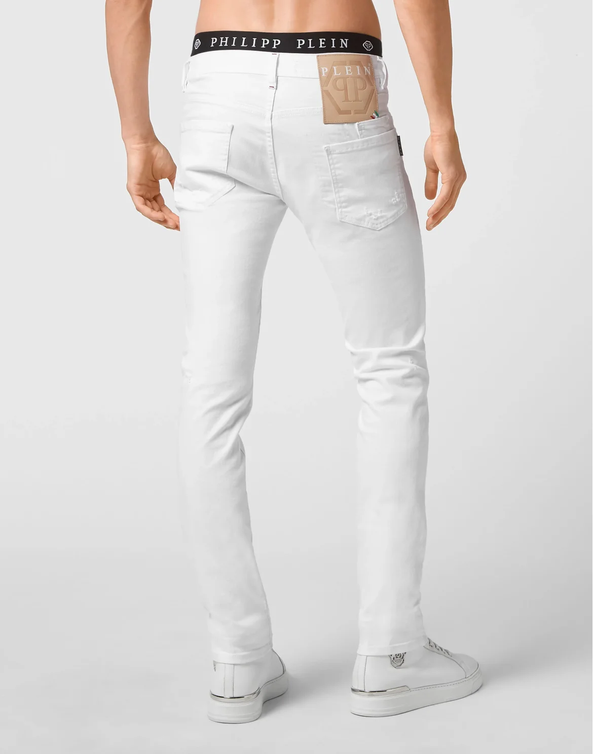 Denim Trousers Super Straight Cut, цвет: Белый