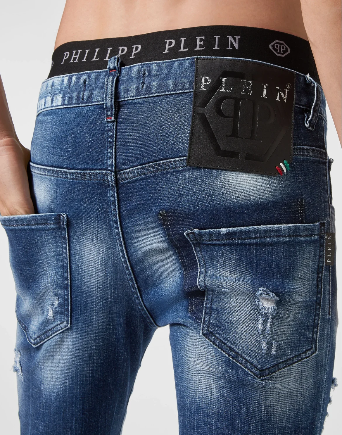 Denim Trousers Skinny, цвет: Синий