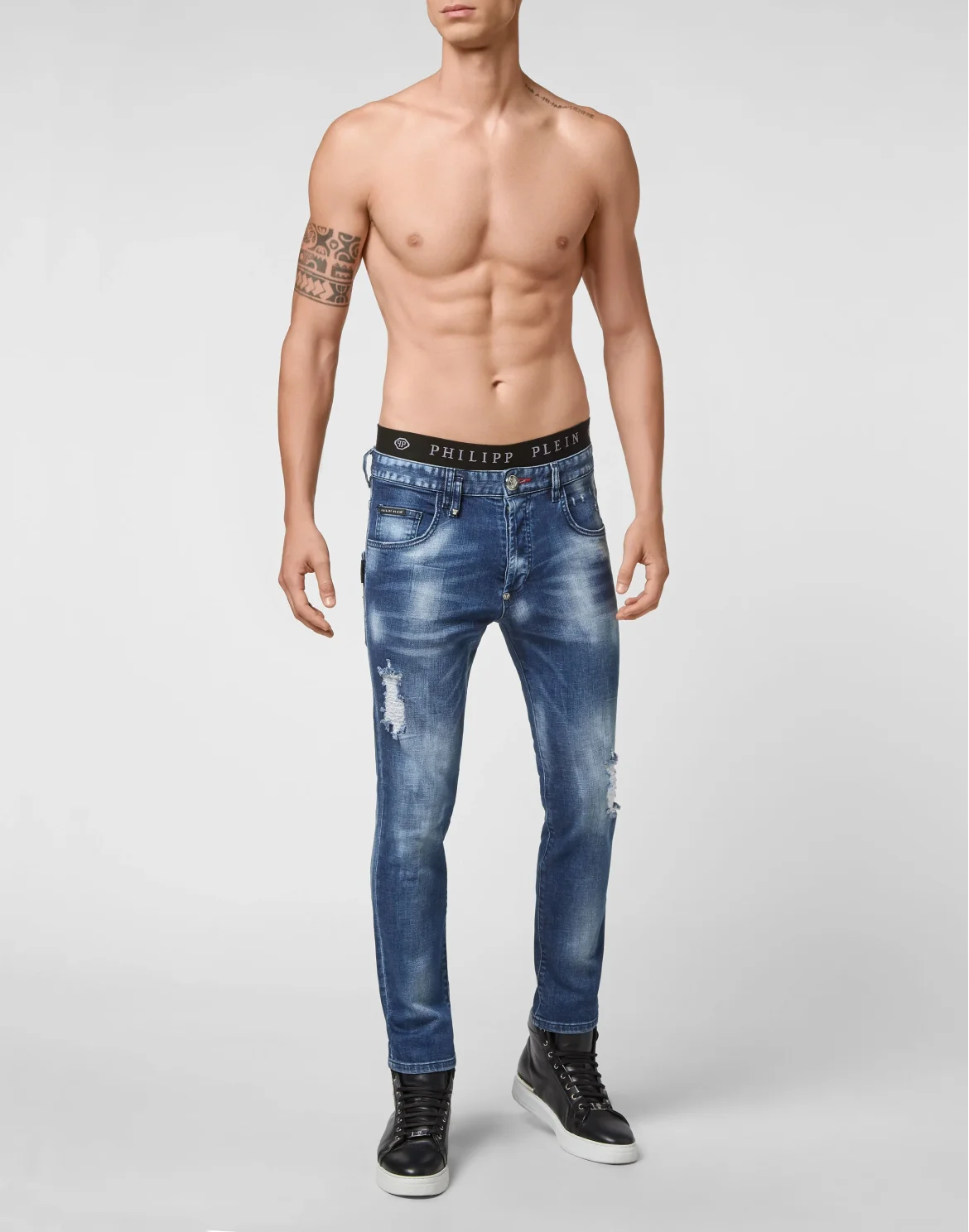 Denim Trousers Skinny, цвет: Синий