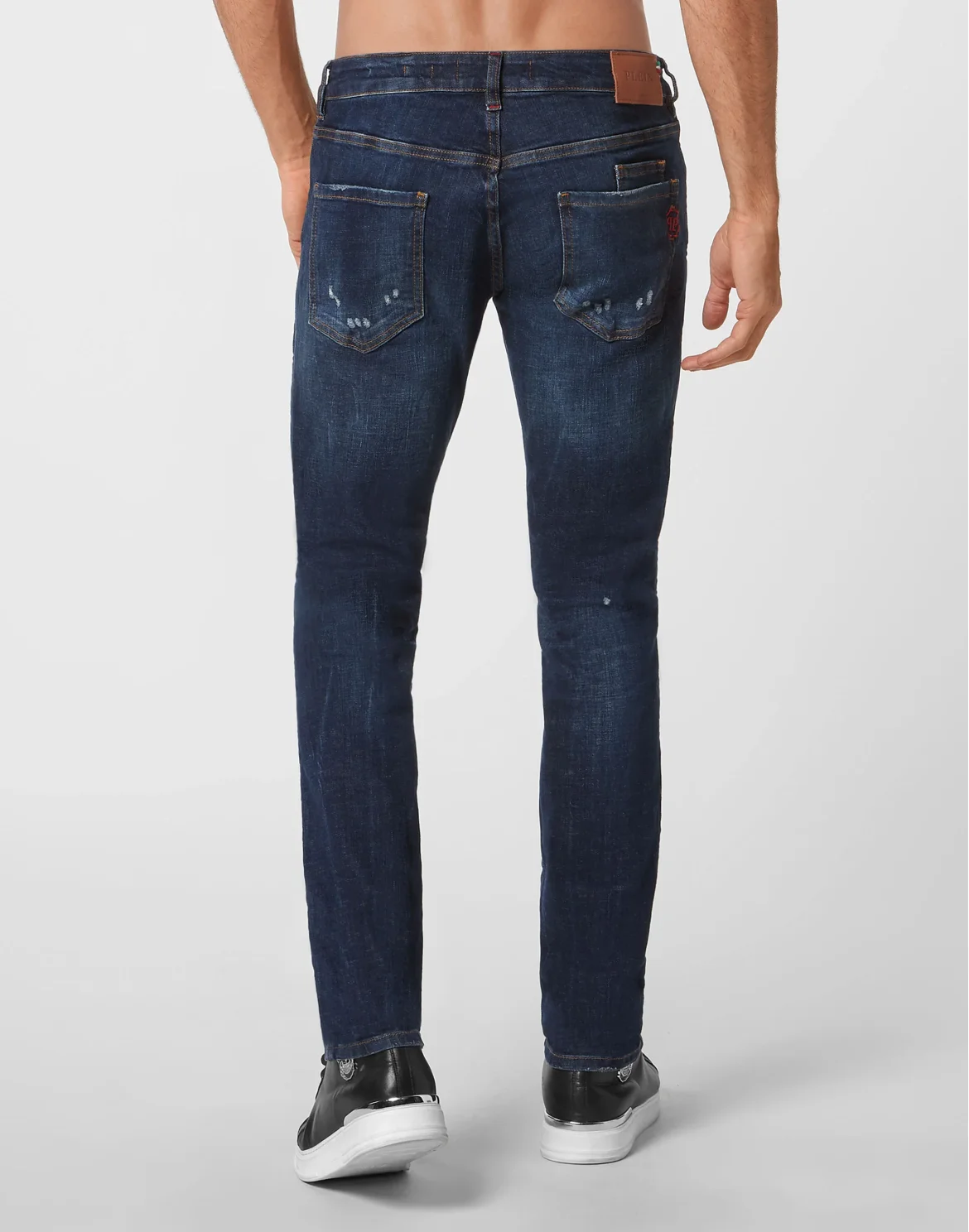 Denim Trousers Super Straight Cut, цвет: Синий