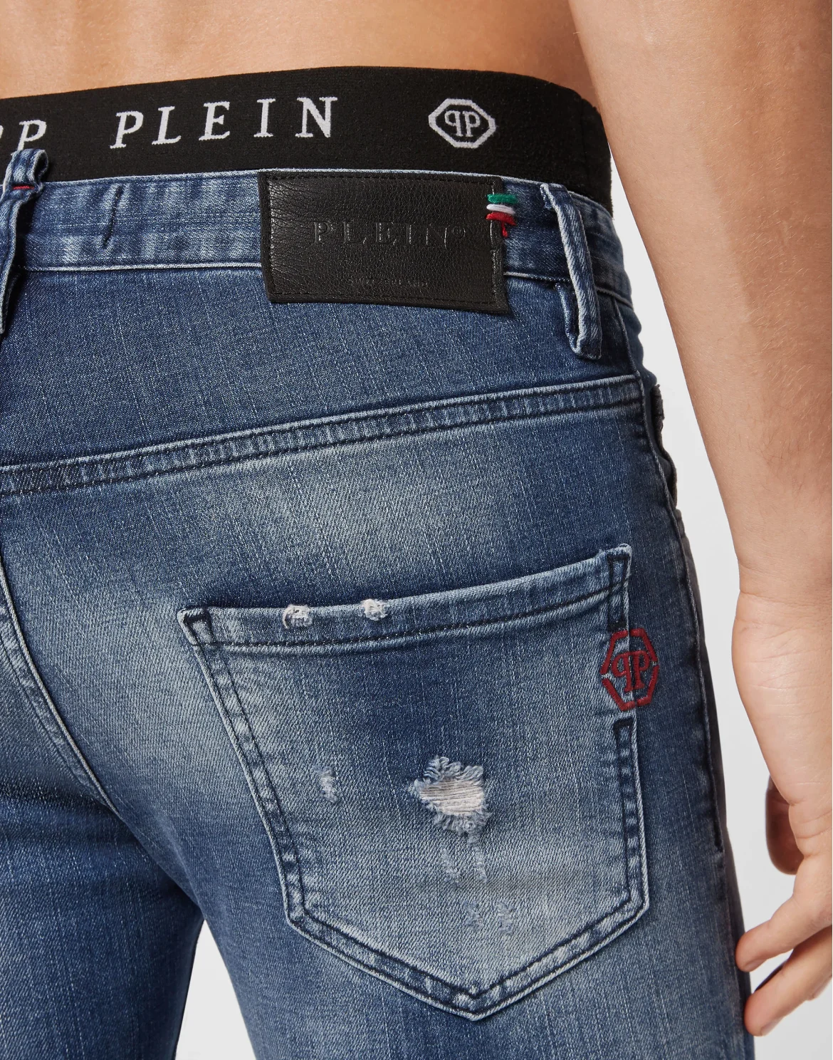 Denim Trousers Skinny, цвет: Синий