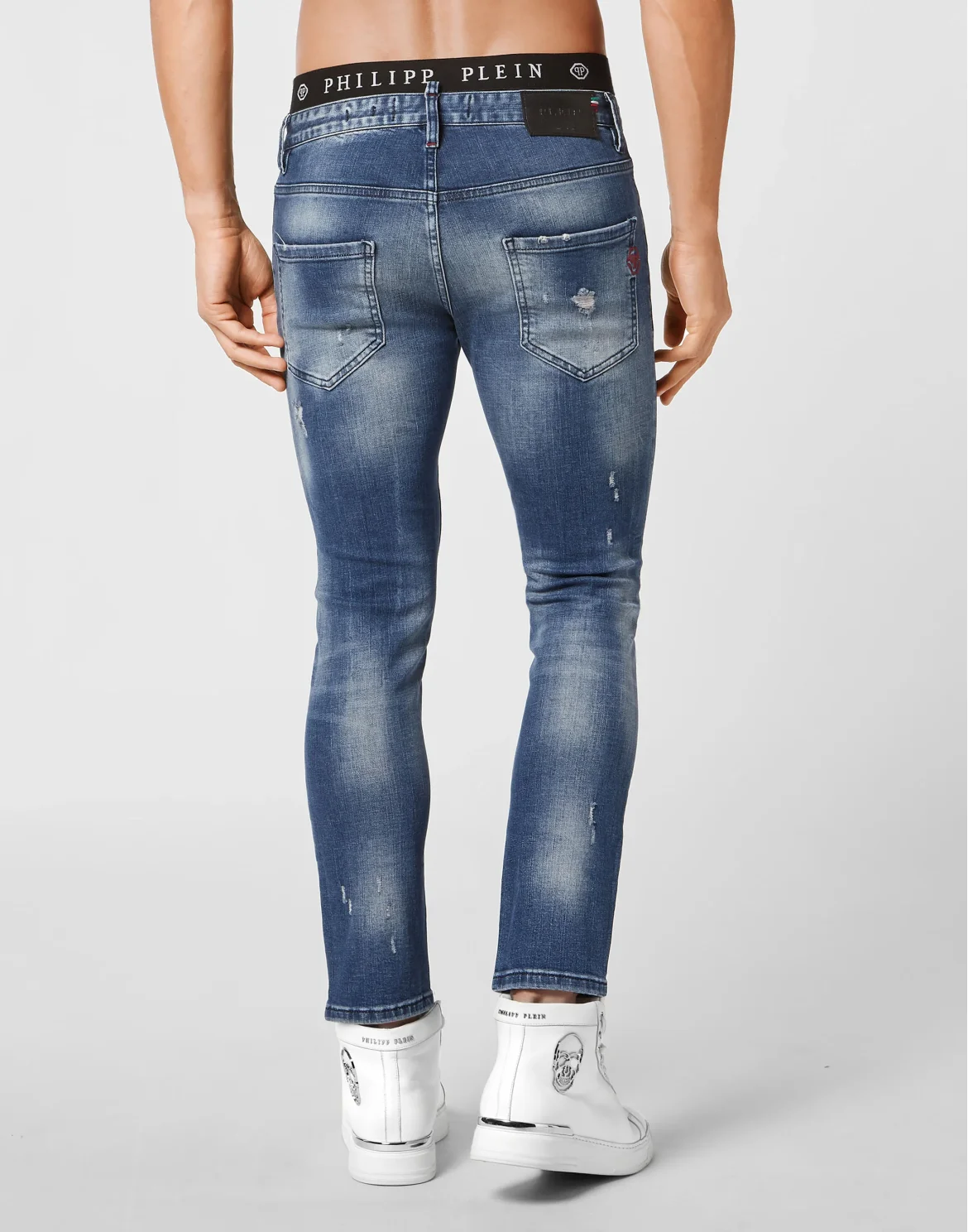 Denim Trousers Skinny, цвет: Синий