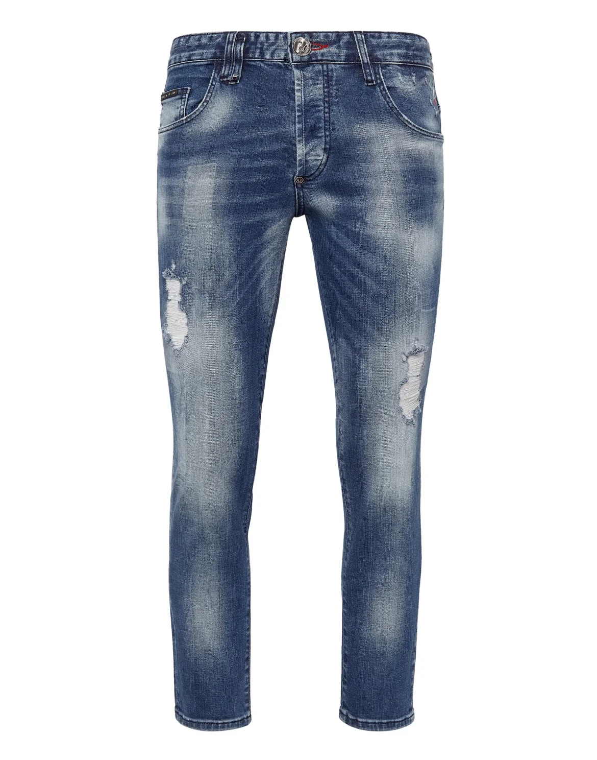 Denim Trousers Skinny, цвет: Синий