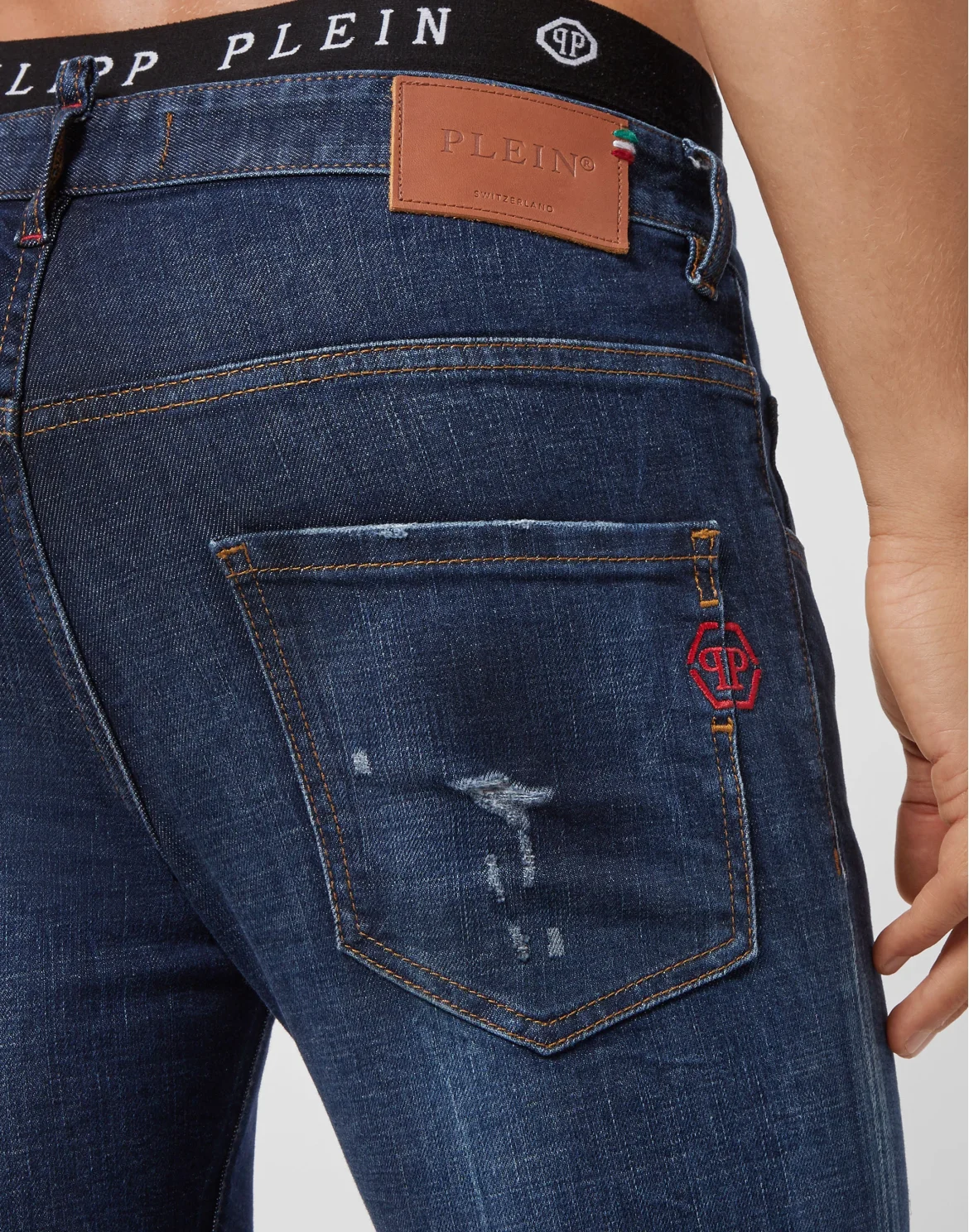 Denim Trousers Skinny, цвет: Синий