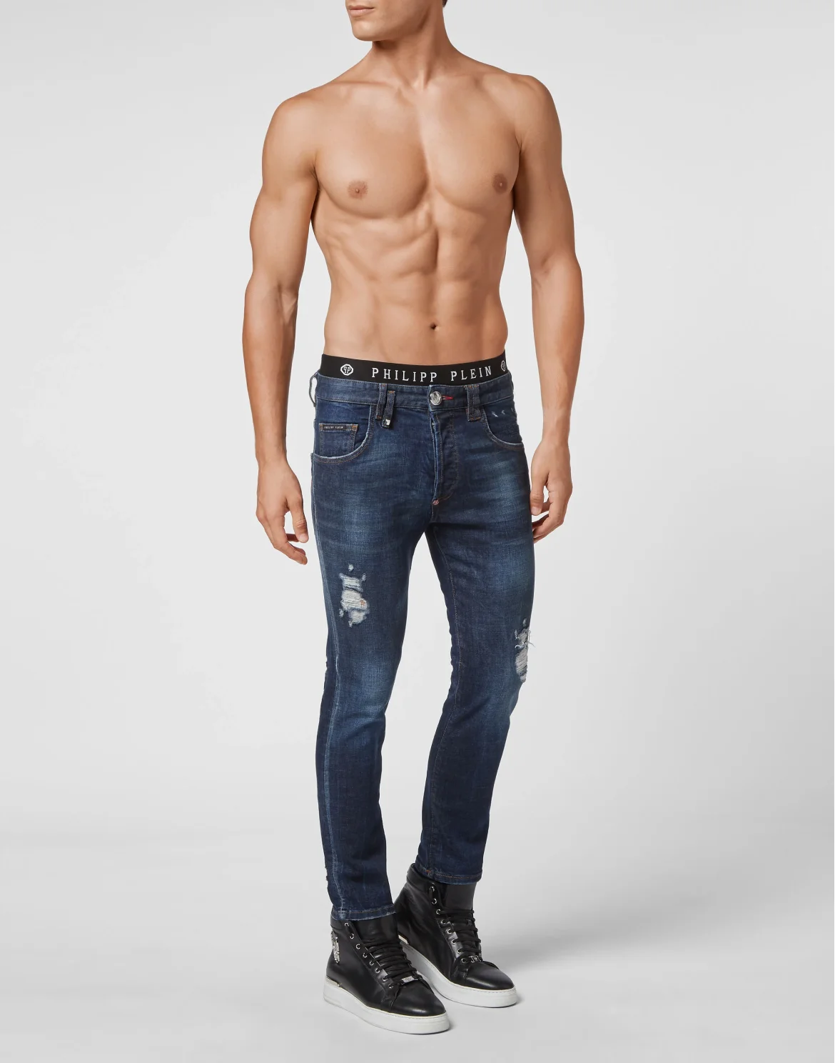 Denim Trousers Skinny, цвет: Синий