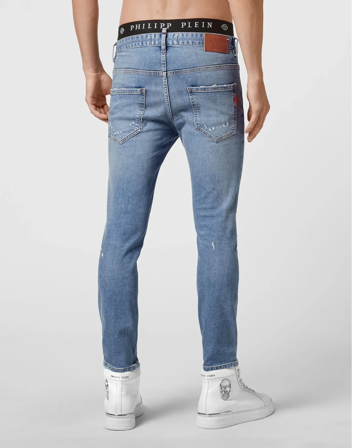 Denim Trousers Straight Cut, цвет: Синий