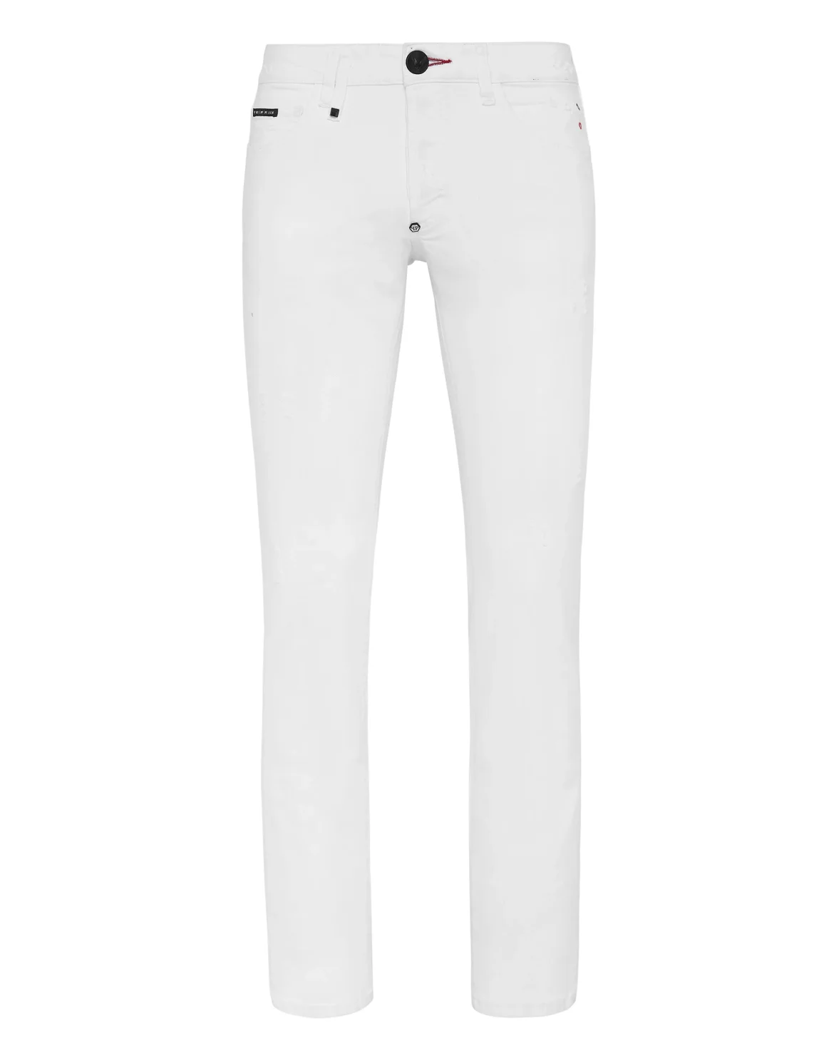 Denim Trousers Skinny  Iconic Plein, цвет: Белый