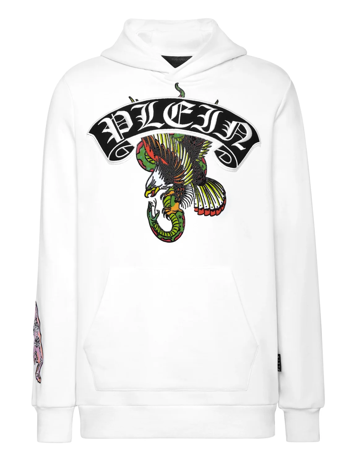 Hoodie sweatshirt Stones  Gothic Plein, цвет: Белый