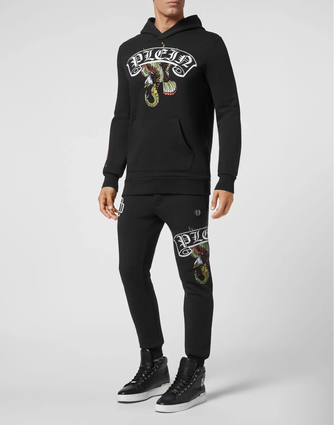 Hoodie sweatshirt Stones  Gothic Plein, цвет: Черный