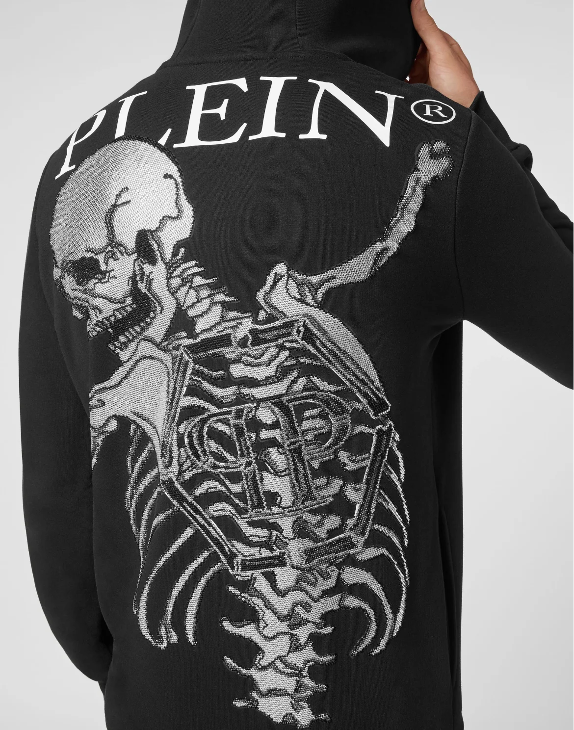 Jogging Jacket Full Zip Stones Skeleton, цвет: Черный