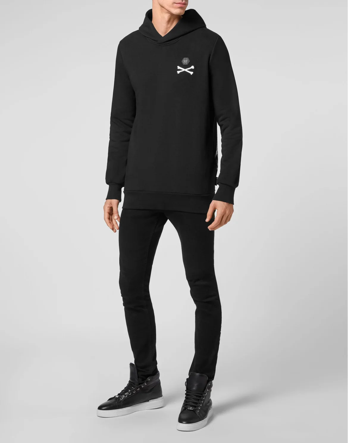 Jogging Jacket Full Zip Stones Skeleton, цвет: Черный