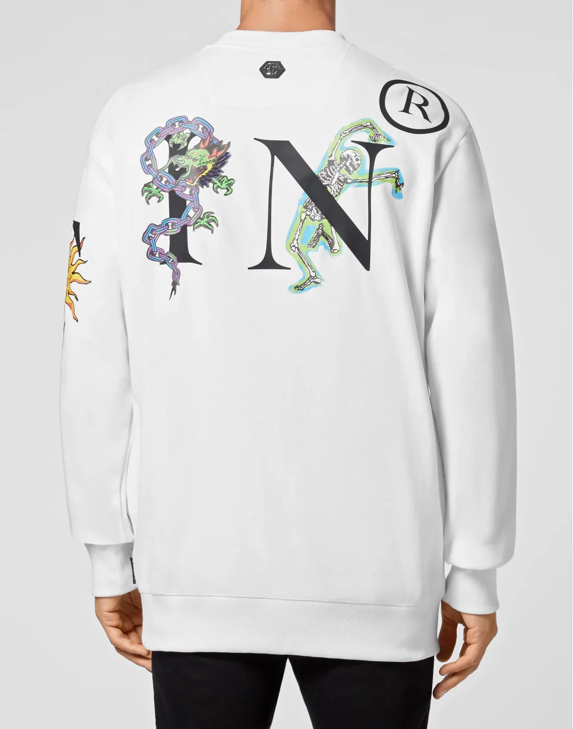 Sweatshirt LS Tattoo, цвет: Белый