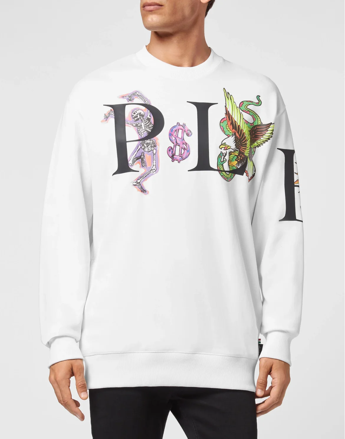 Sweatshirt LS Tattoo, цвет: Белый