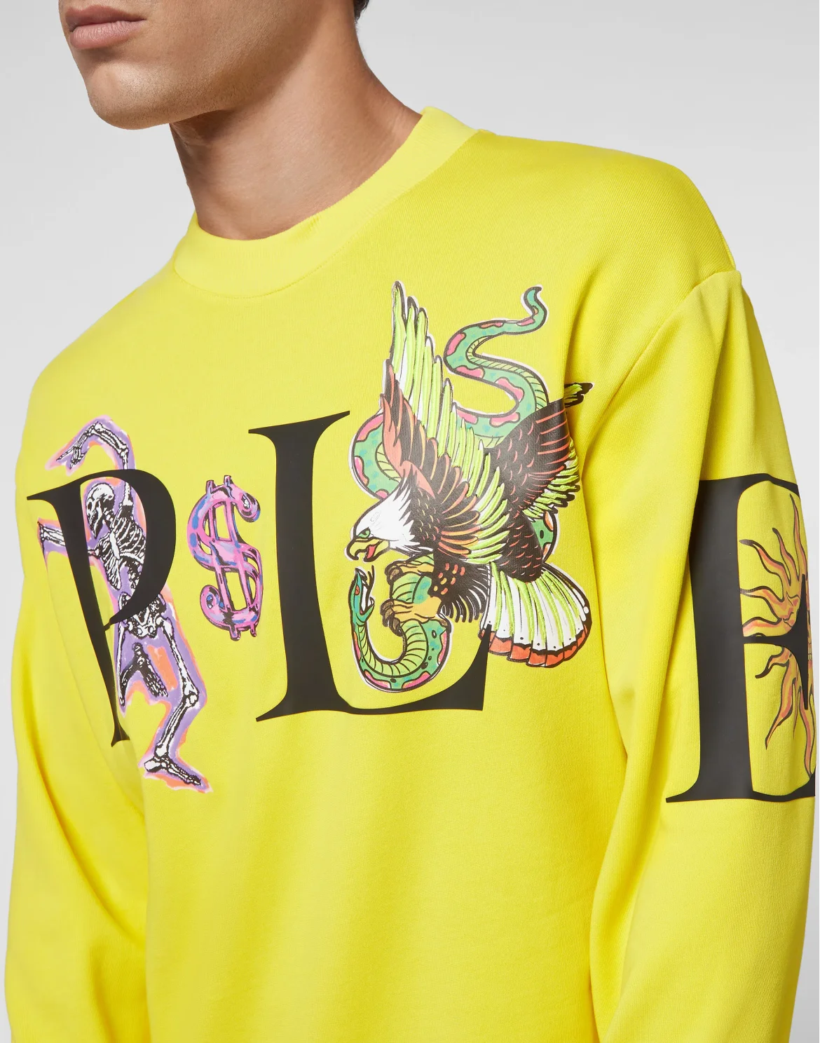Sweatshirt LS Tattoo, цвет: Желтый