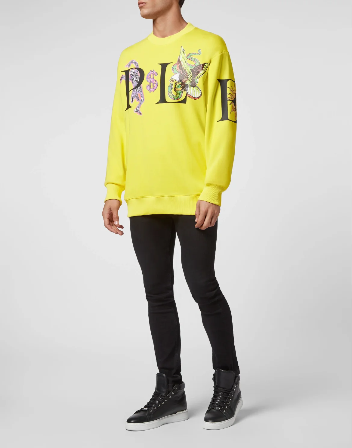 Sweatshirt LS Tattoo, цвет: Желтый