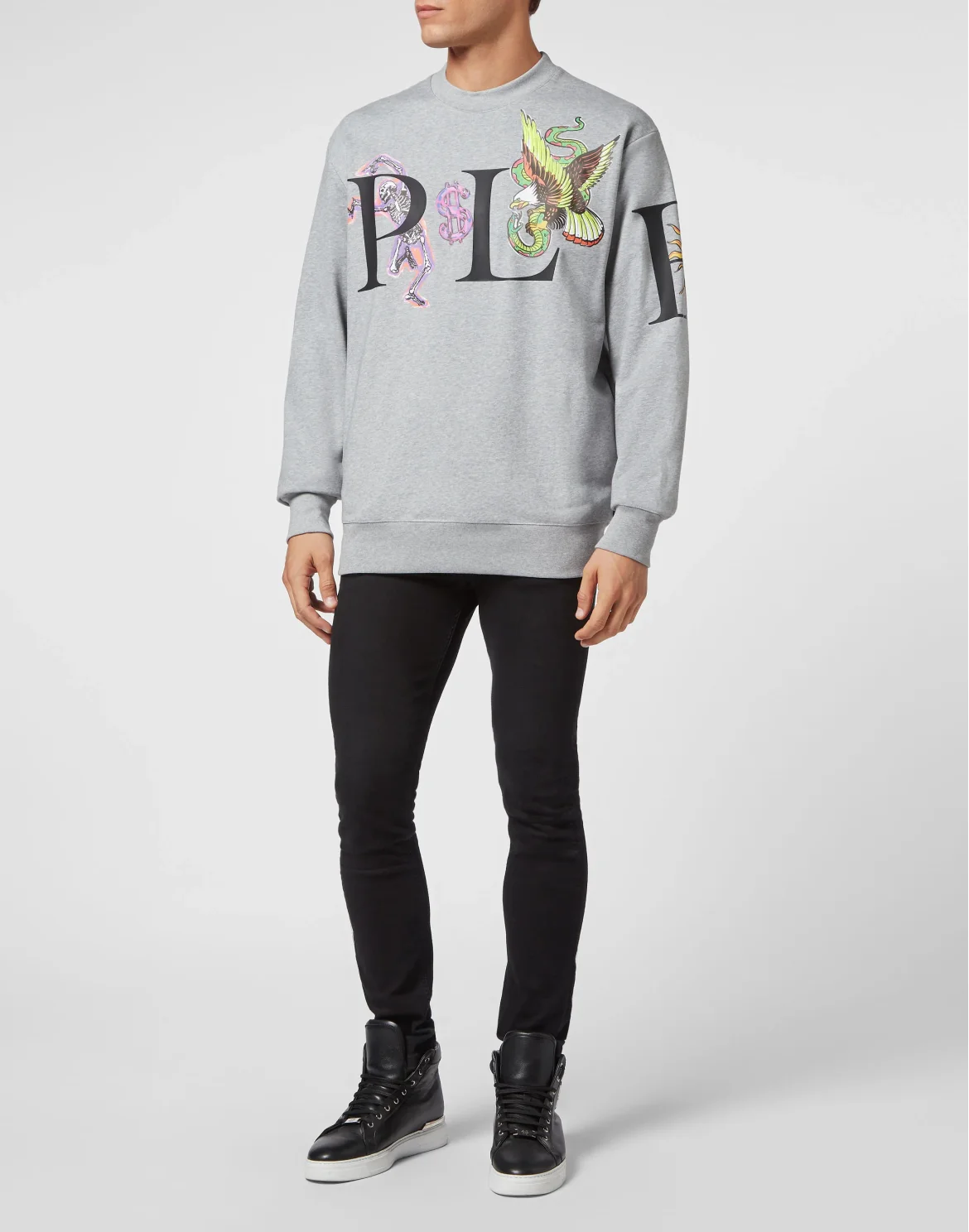 Sweatshirt LS Tattoo, цвет: Серый