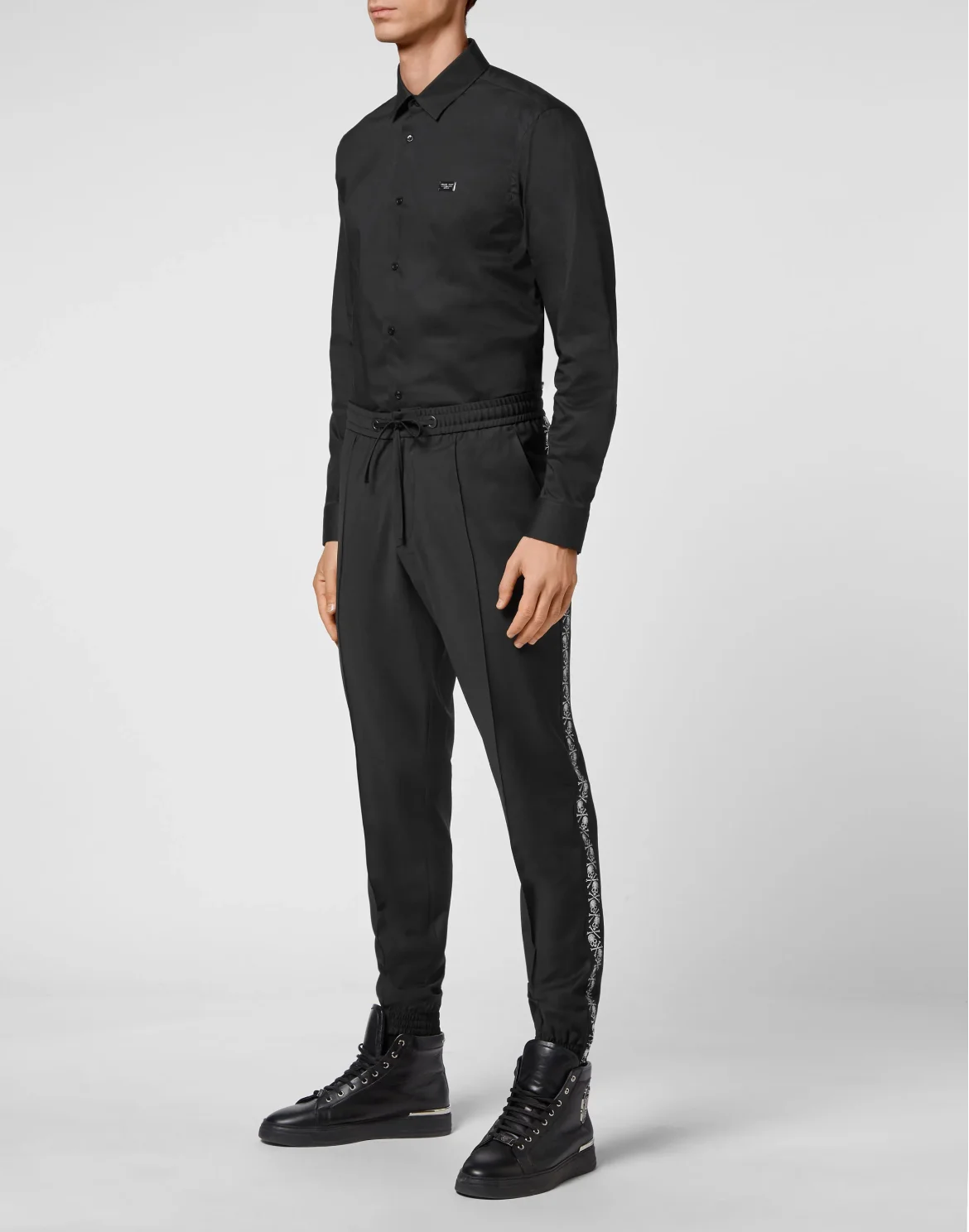 Jogging Trousers Skull strass, цвет: Черный