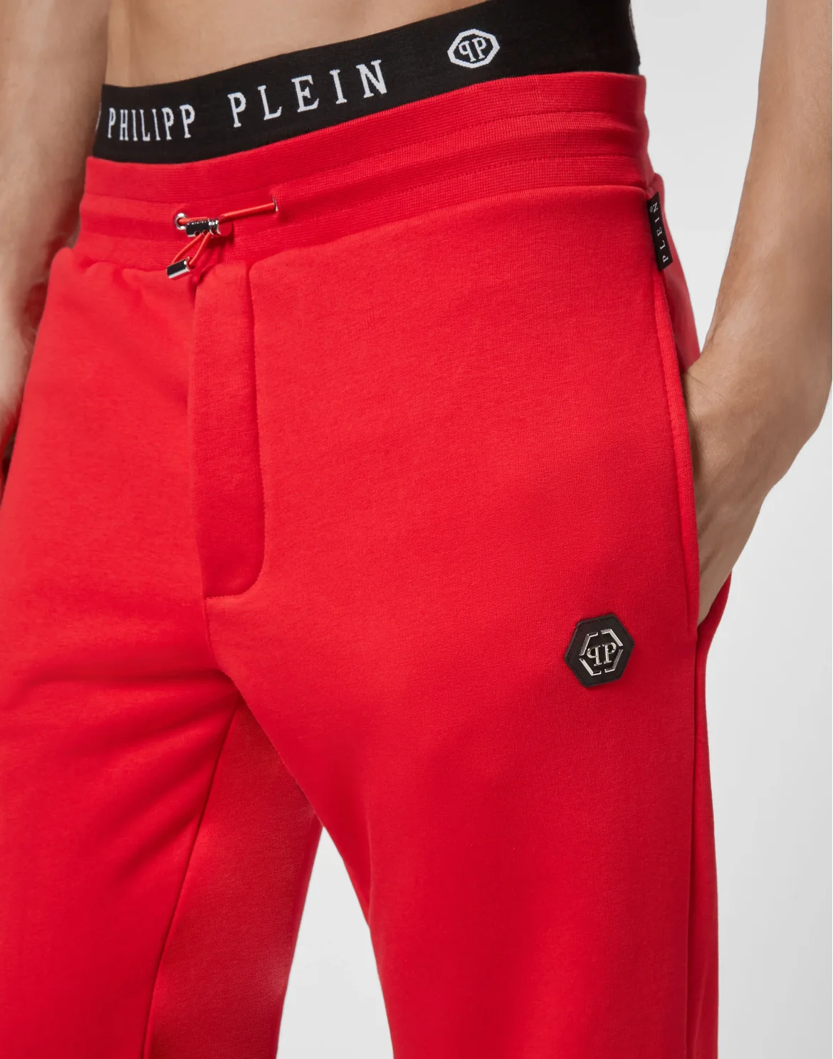 Jogging Trousers Iconic Plein, цвет: Красный