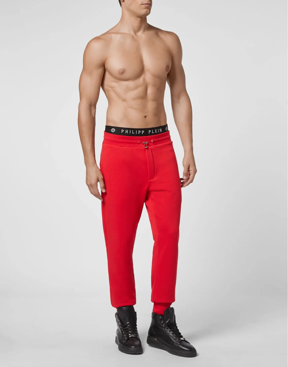 Jogging Trousers Iconic Plein, цвет: Красный