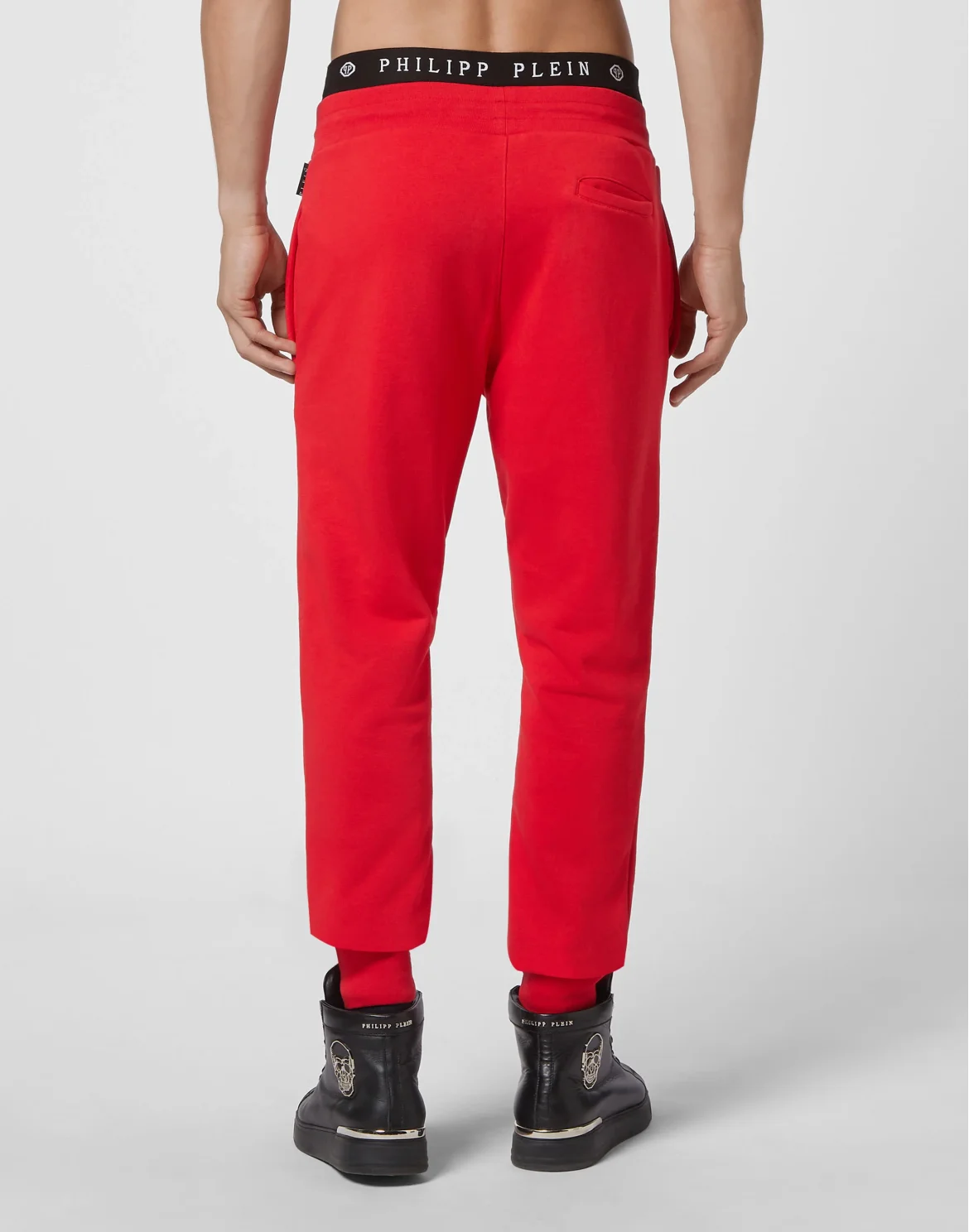 Jogging Trousers Iconic Plein, цвет: Красный