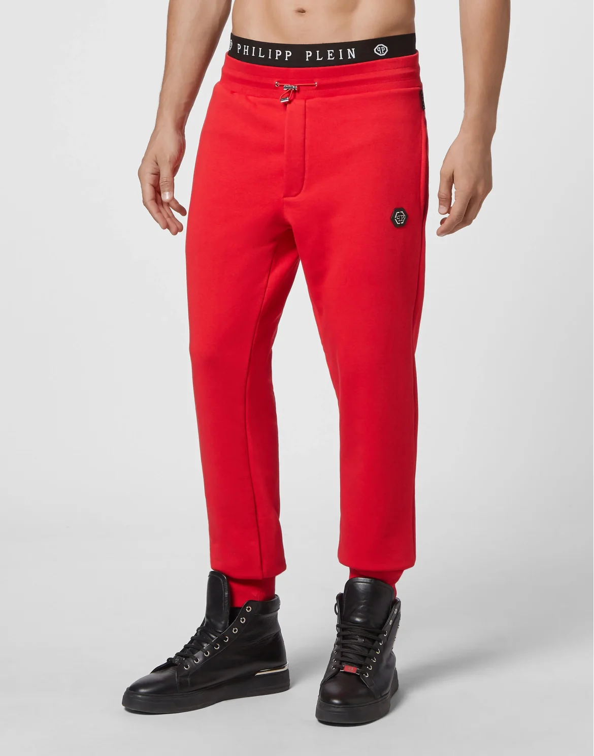 Jogging Trousers Iconic Plein, цвет: Красный