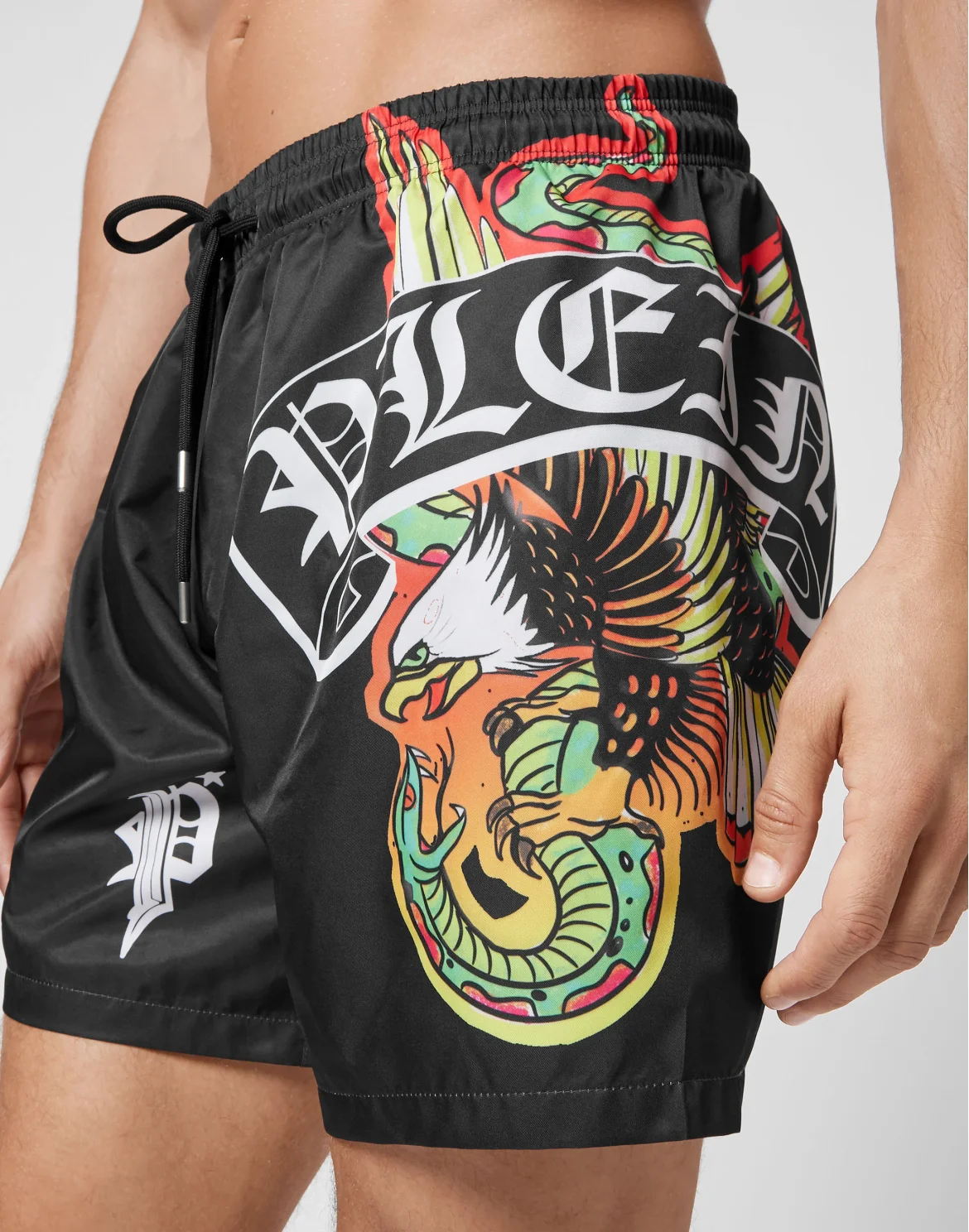 Beachwear Trousers Tattoo Patches, цвет: Черный