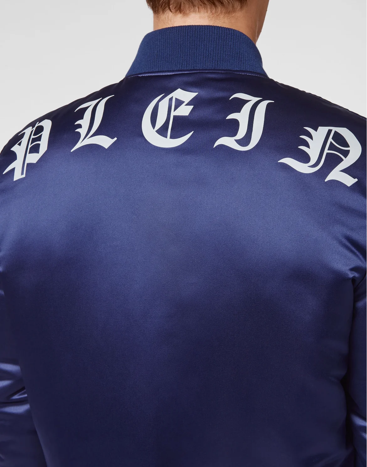 Satin Top Gun Bomber Hexagon, цвет: Синий