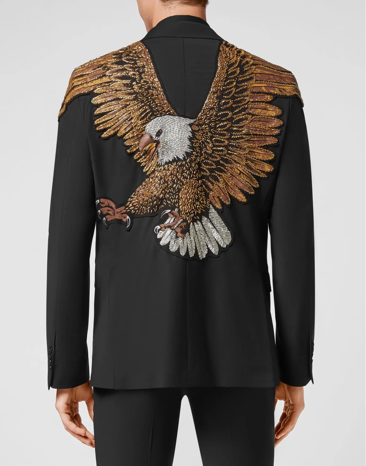 Wool Blazer Gigolò fit Golden Eagle, цвет: Черный