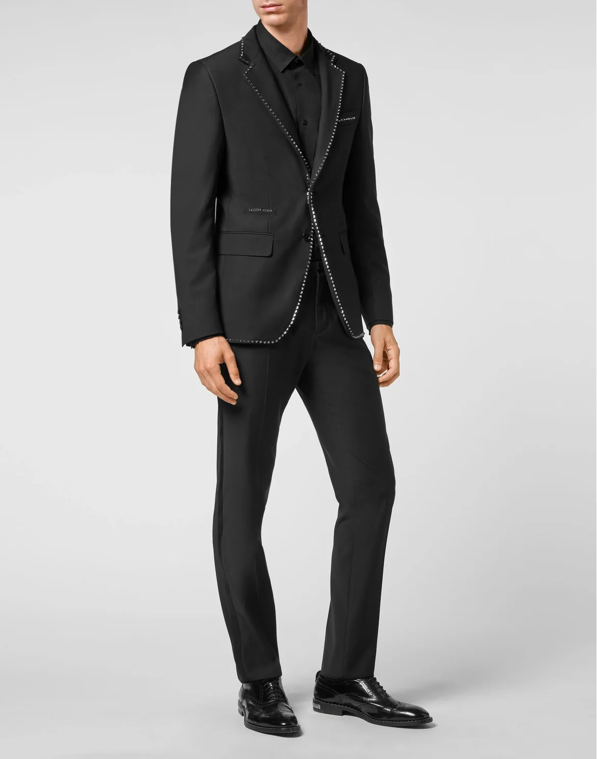 Wool Blazer Gigolò fit stars Studs, цвет: Черный