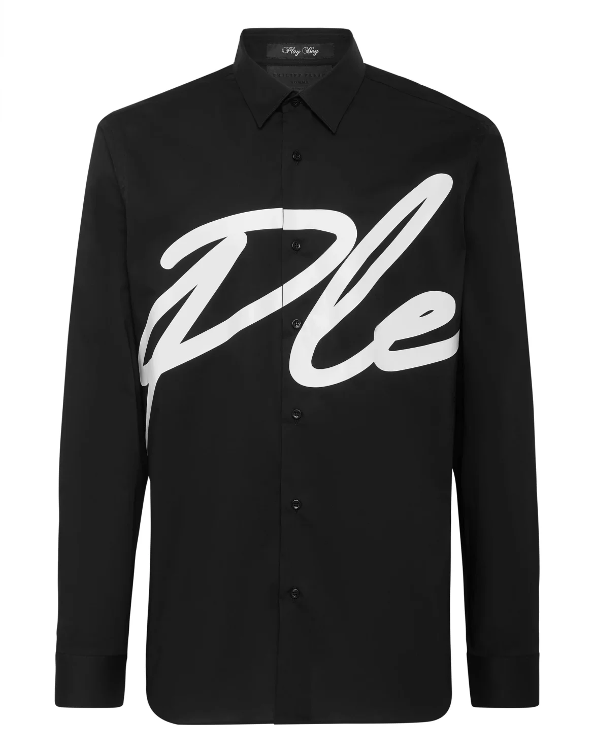 Cotton Shirt Playboy Cut LS Signature Edition, цвет: Черный